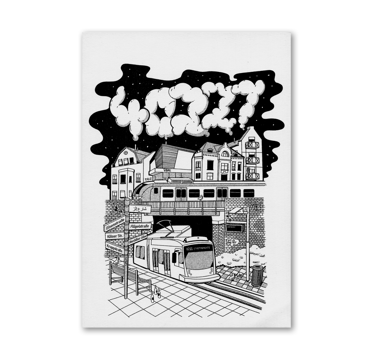 Oberbilk Riso Print