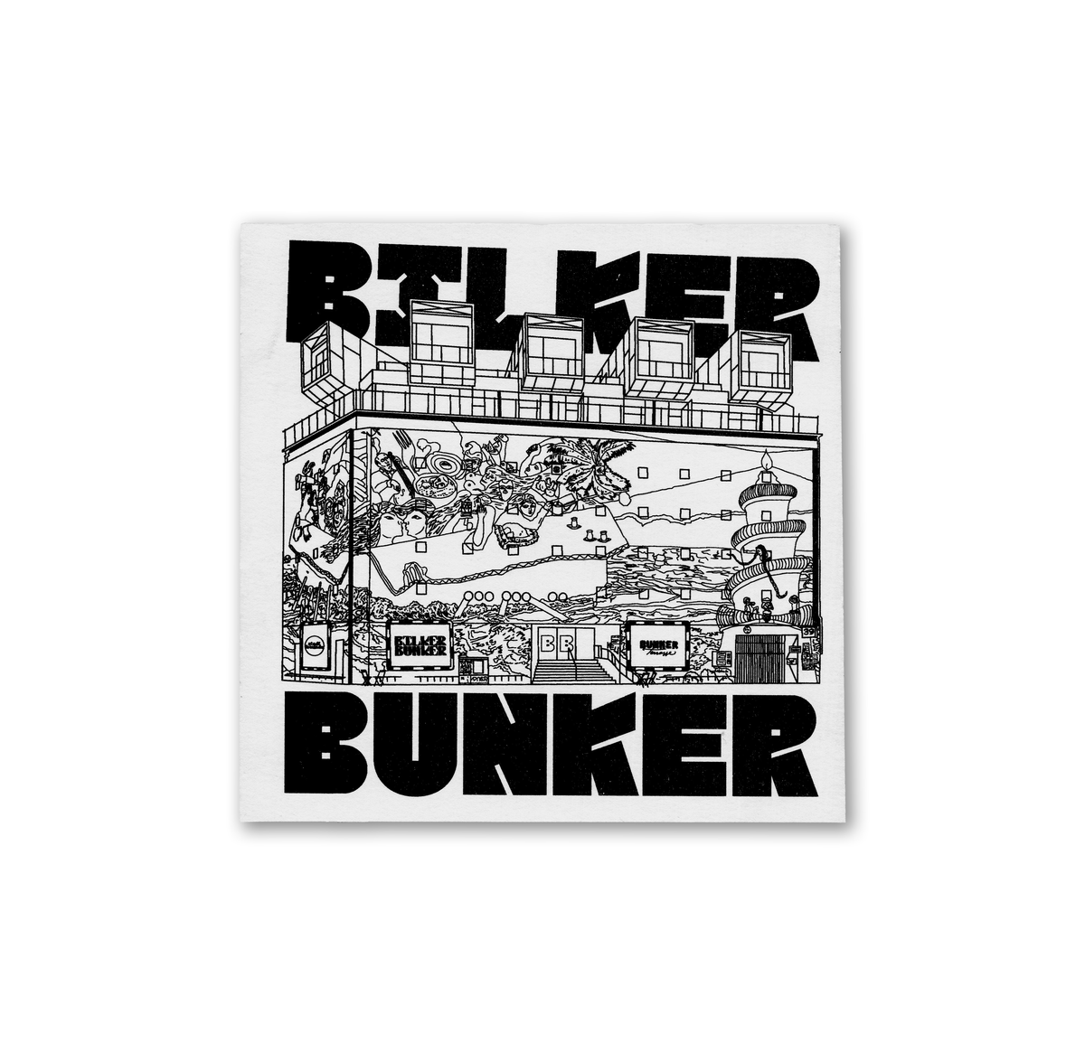 Bilker Bunker Riso Print
